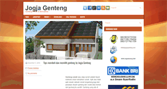 Desktop Screenshot of jogjagenteng.com